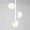 ARTERA - nowoczesna, skandynawska lampa sufitowa LIBRA 3 WHITE