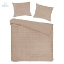 Darymex - Pościel satynowa premium MARSELA LIGHT BROWN 160x200 cm+2x(70x80 cm)