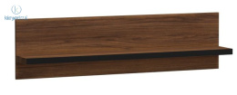 JARSTOL - duża, nowoczesna półka wisząca SENESI S-9, 120x32 cm - kolor orzech warmia
