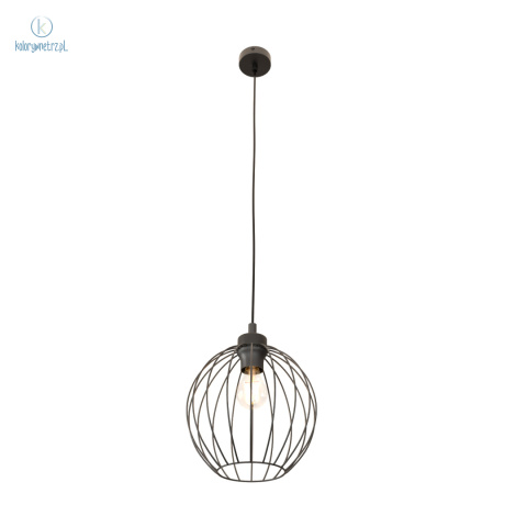 EMIBIG - nowoczesna, designerska lampa wisząca NANDO BLACK, czarna