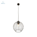 EMIBIG - nowoczesna, designerska lampa wisząca NANDO BLACK, czarna