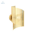 EMIBIG - nowoczesny, designerski kinkiet SPIRAL GOLD