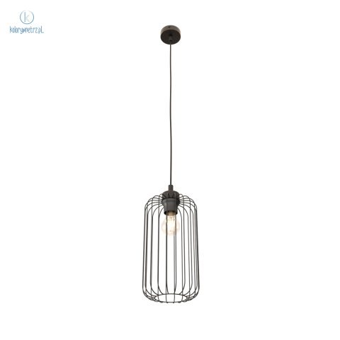 EMIBIG - nowoczesna, designerska lampa wisząca VANDER BLACK, czarna