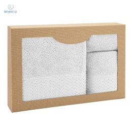 Darymex - zestaw ręczników bawełnianych SOLANO Biały (30x50)+(50x90)+(70x140)