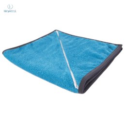 Lenora - ręcznik sportowy, bawełniany, z kieszonką 30x110 cm, blue